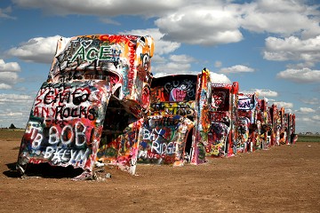 Cadillac Ranch - Texas